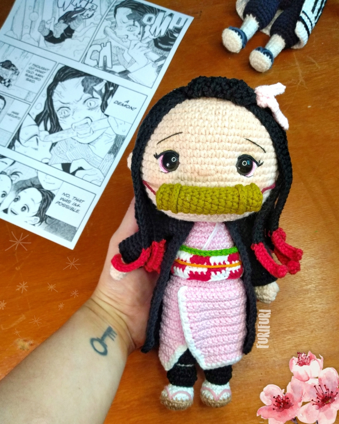 patty.croche - Nezuko é irmã do Tanjiro. A família deles